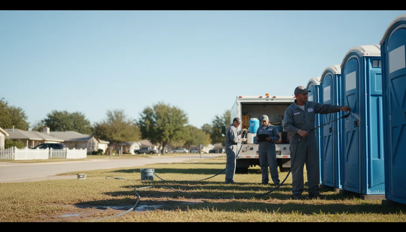 Long-Term Portable Toilet Rental in Pawnee, OK near me